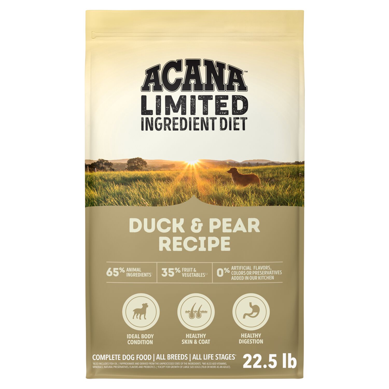 Acana Singles Limited Ingredient Duck & Pear Recipe Dry Dog Food
