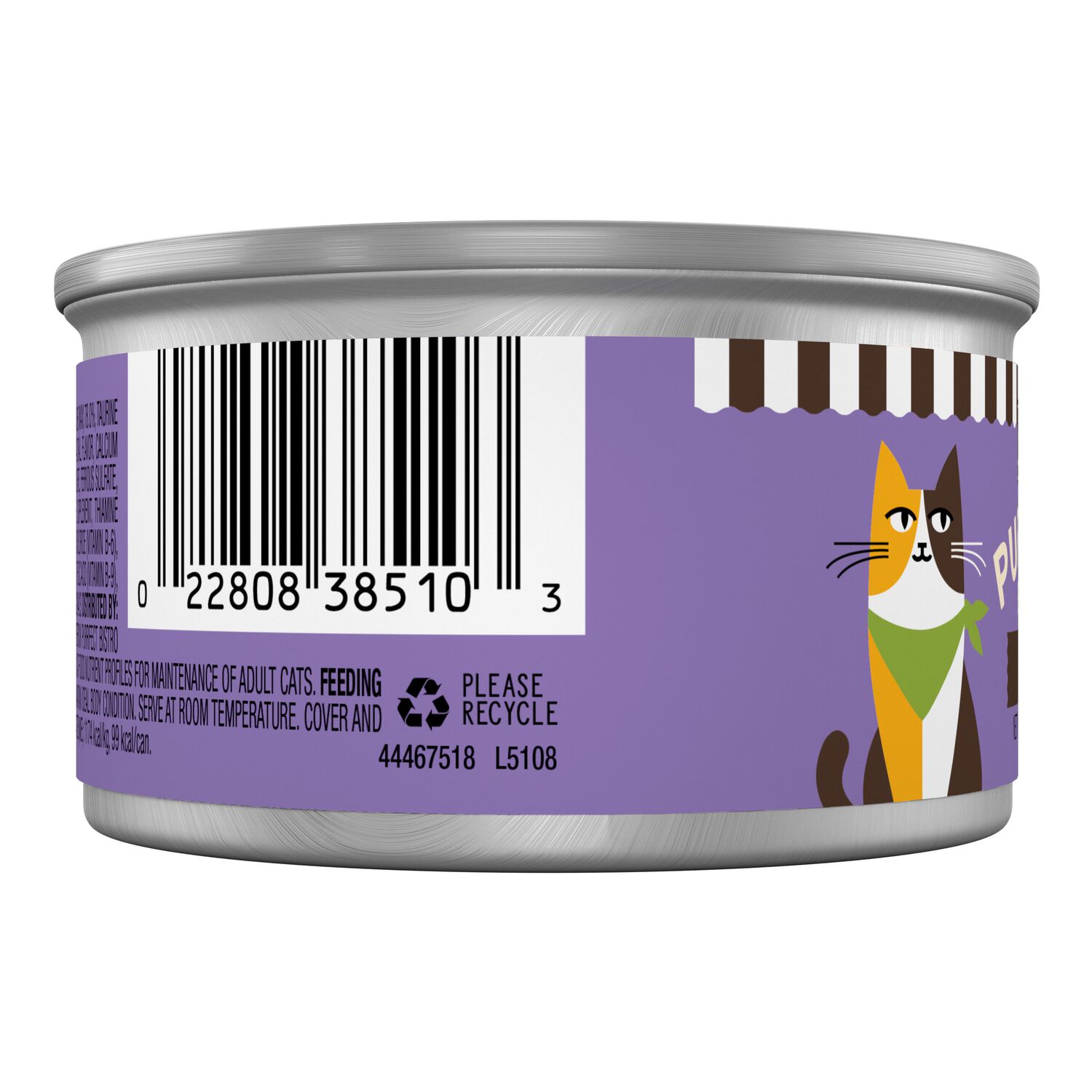 Merrick Purrfect Bistro Grain-Free Wet Cat Food, Rabbit Pate Recipe, 3-Oz Can