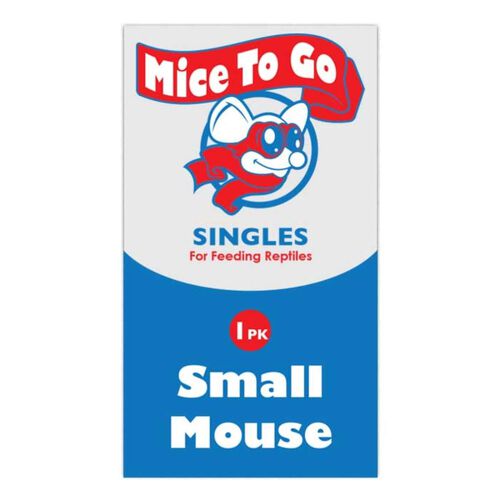 Mice To Go - Small Mouse Frozen Reptile Food - 1 Count