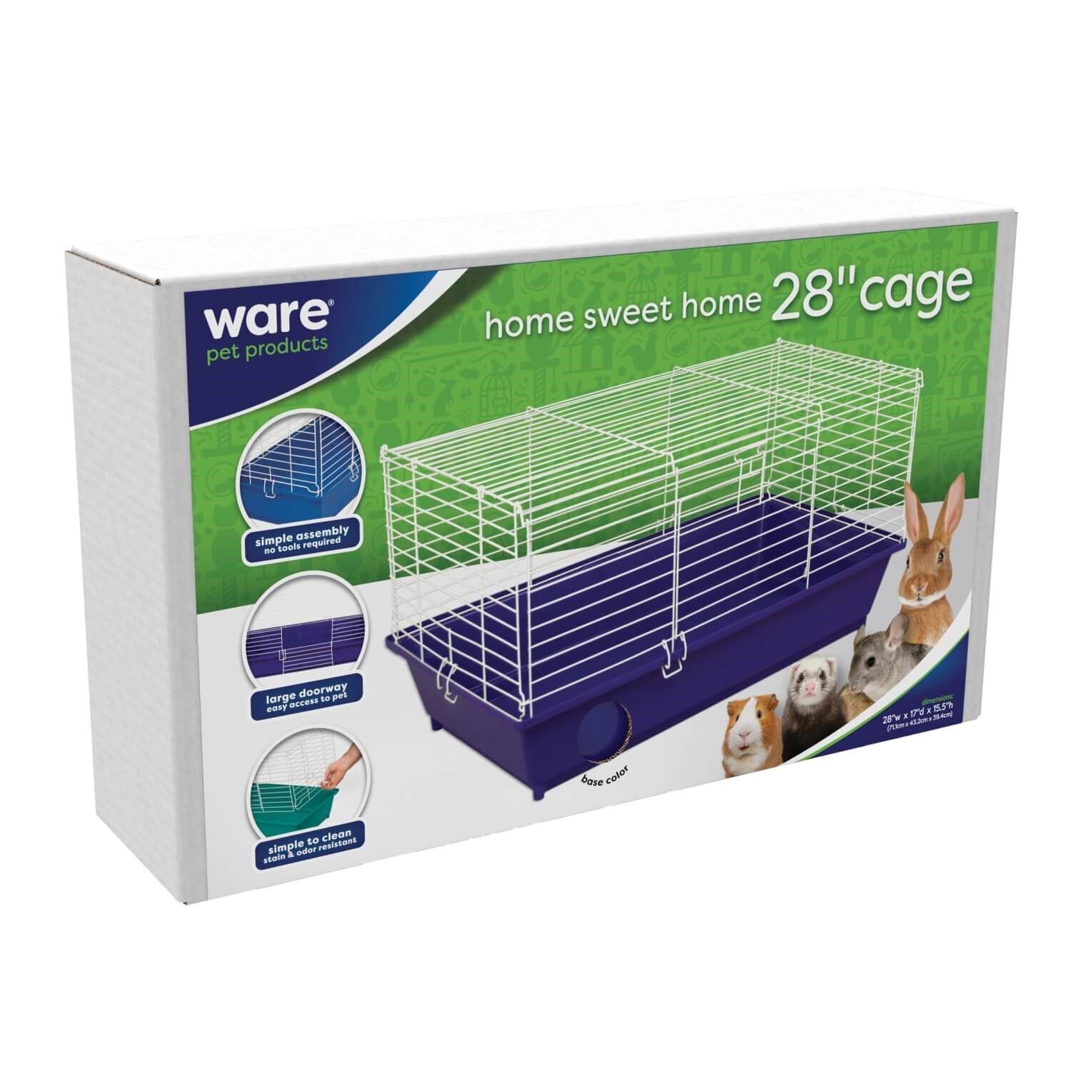Critterware Home Sweet Home Small Animal Habitat, 28"