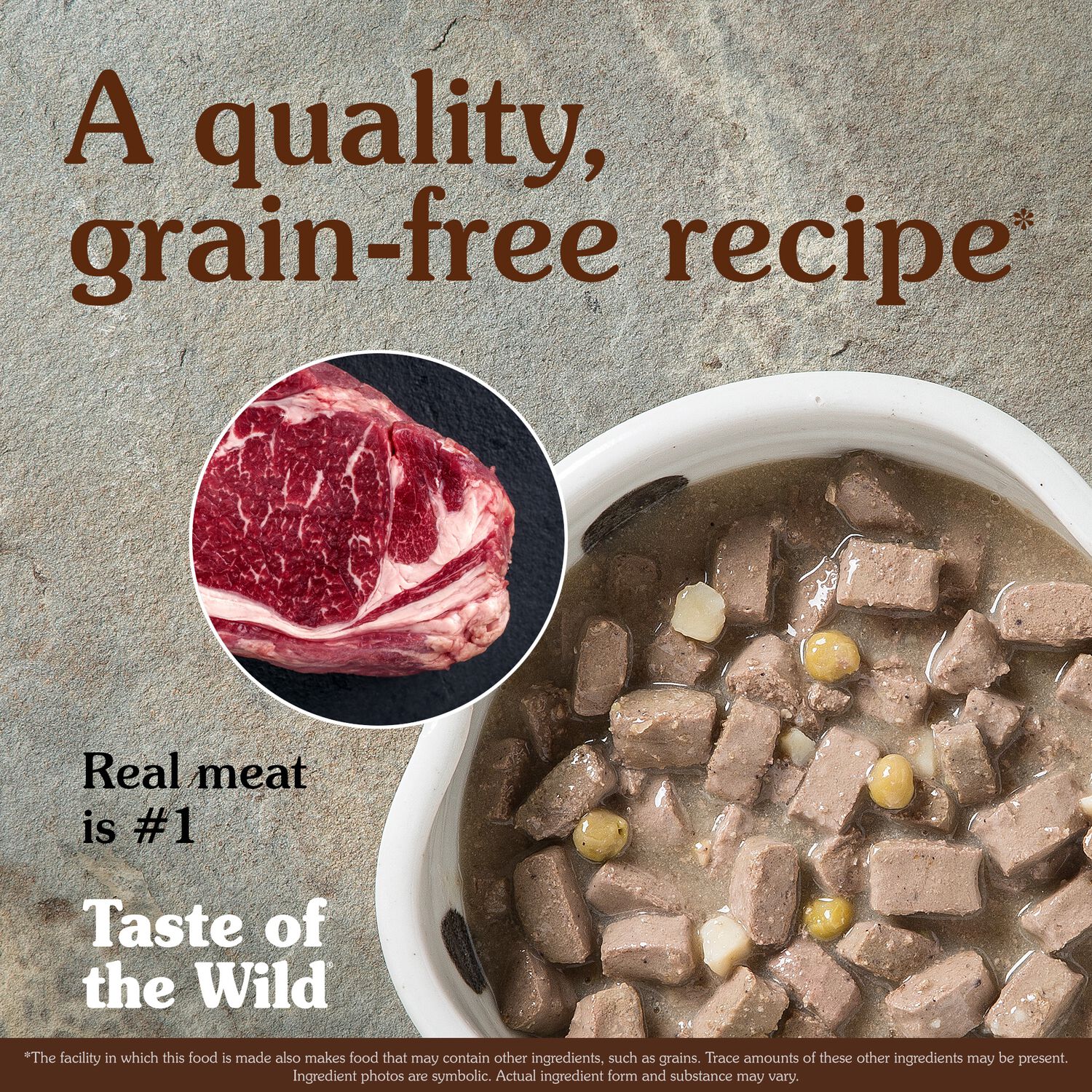 Taste Of The Wild Wet Dog Food, High Prairie Canine Recipe With Bison In Gravy, 13.2-Oz Can