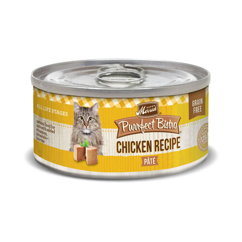 Purrfect Bistro Grain Free Chicken Recipe Pate Cat Food