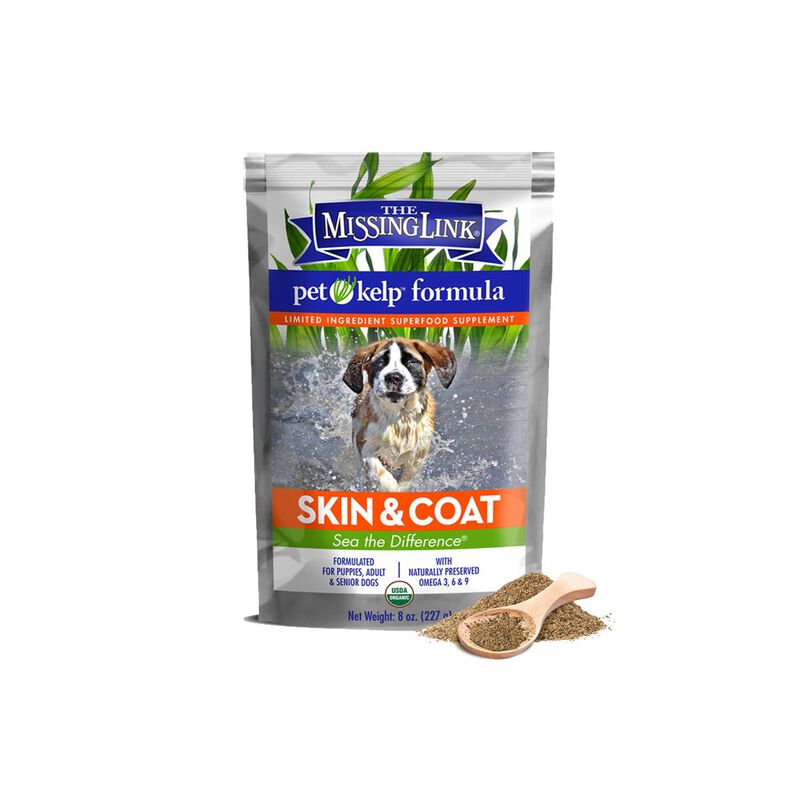 Pet Kelp Skin & Coat Supplement For Dogs Powder image number 1