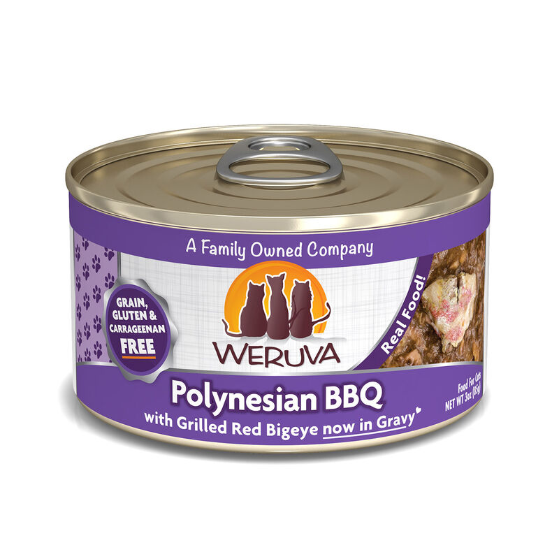 Polynesian Bbq With Grilled Big Redeye In Gravy Cat Food image number 1