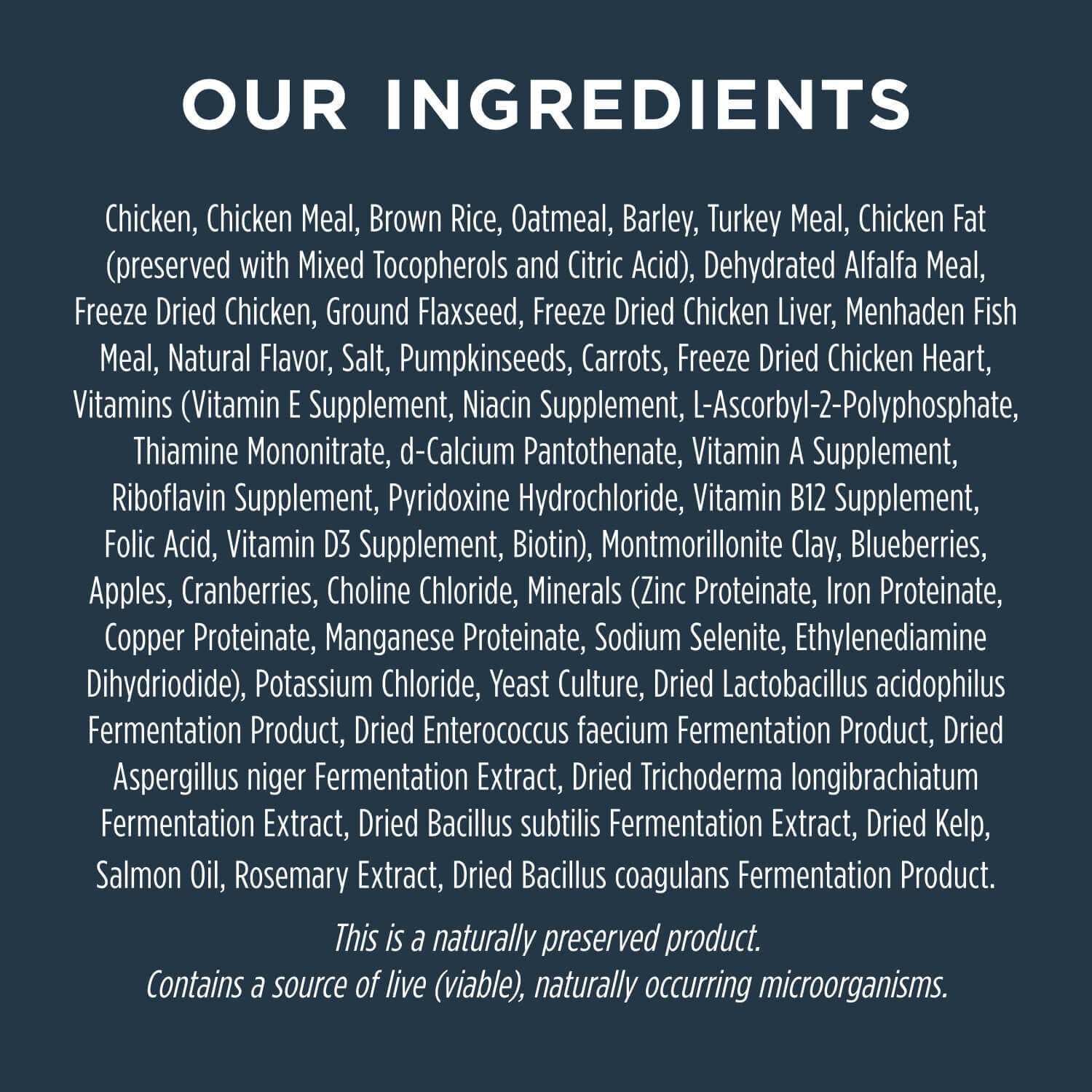 Instinct Raw Boost Whole Grain Real Chicken Brown Rice Recipe