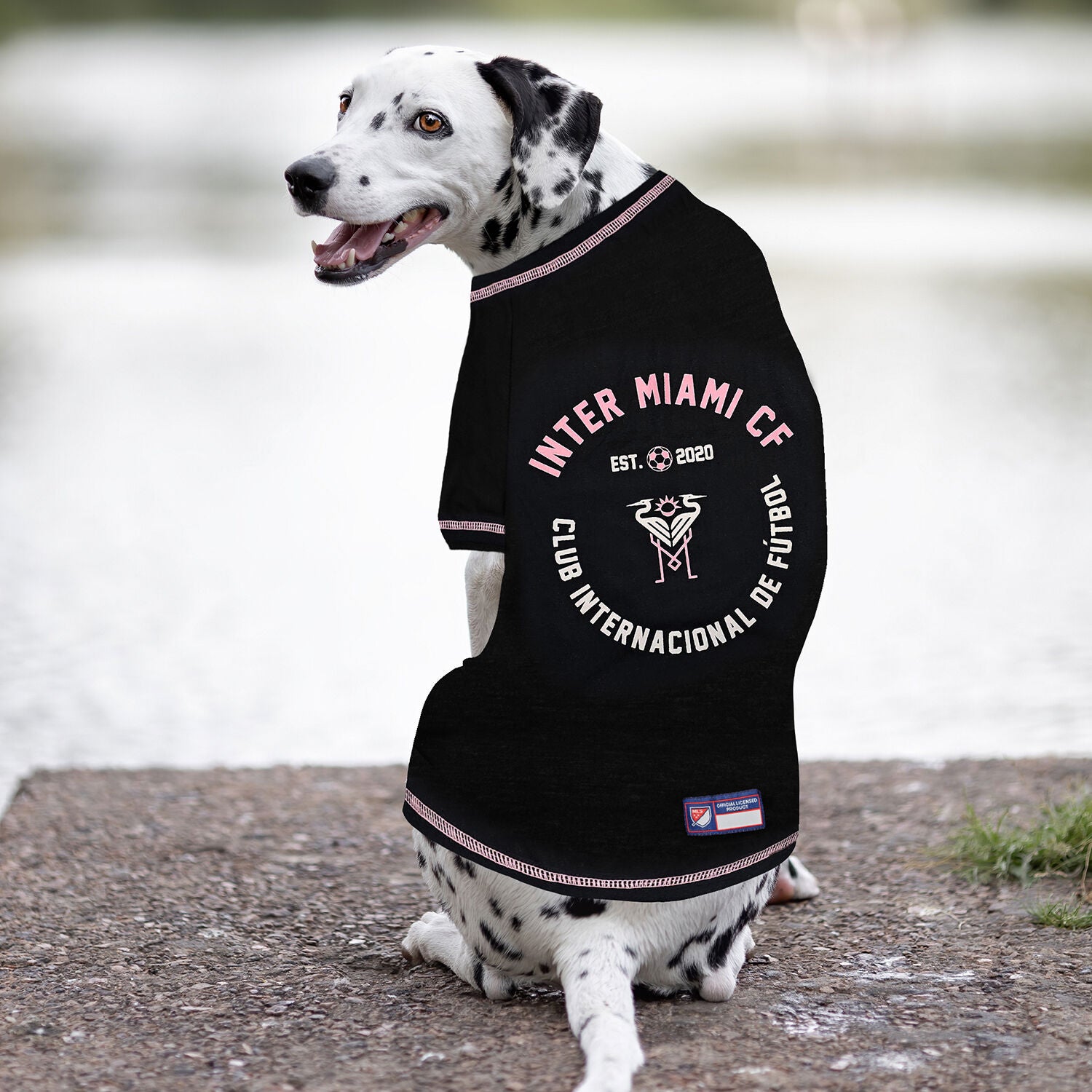 Pets First Inter Miami Soccer Club Dog Shirt, Extra Large