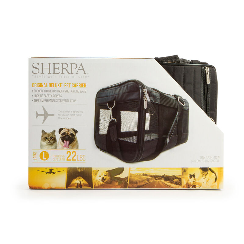 Original Sherpa Pet Carrier Black image number 3
