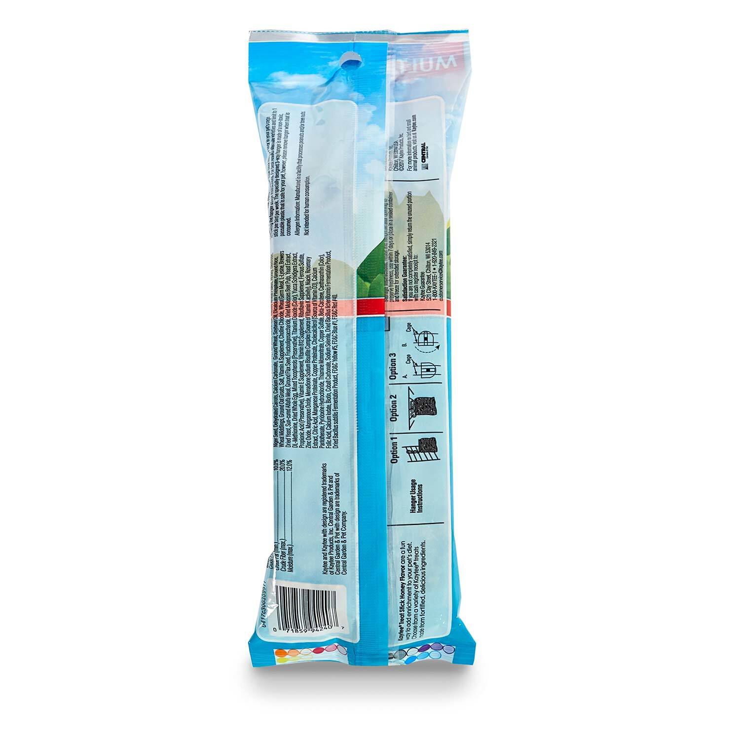 Kaytee Cockatiel Treat Stick Honey Flavor Bird Treat