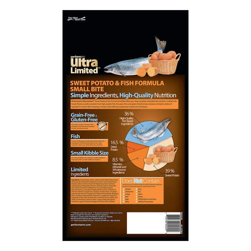 Limited Ingredient Diet Sweet Potato & Fish Formula Small Bite Dog Food image number 2