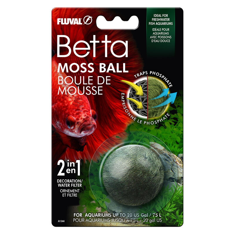 Betta Moss Ball Aquarium Plant image number 1
