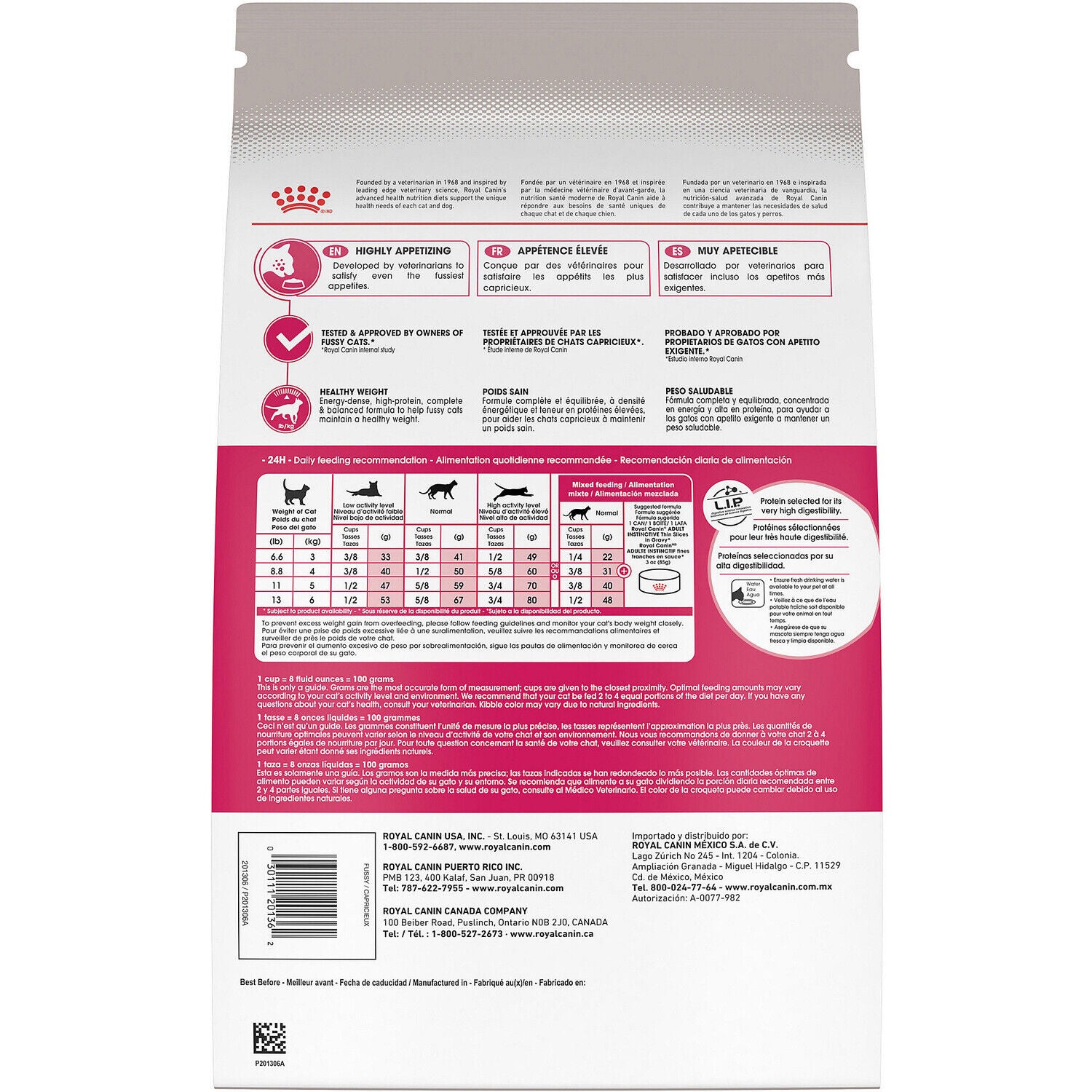 Royal Canin&reg; Fussy Dry Cat Food, 7-Lb Bag