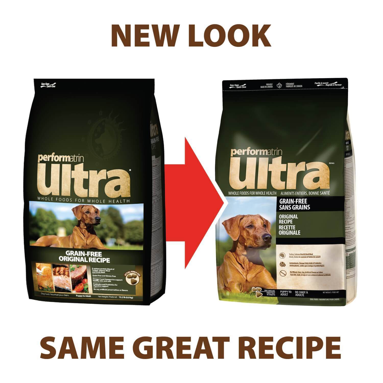 Performatrin Ultra Grain Free Original Recipe Dry Dog Food 24 lb Pet Supermarket