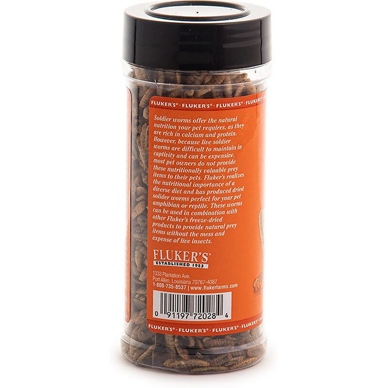 Dried Soldierworms 2.2 Oz image number 3