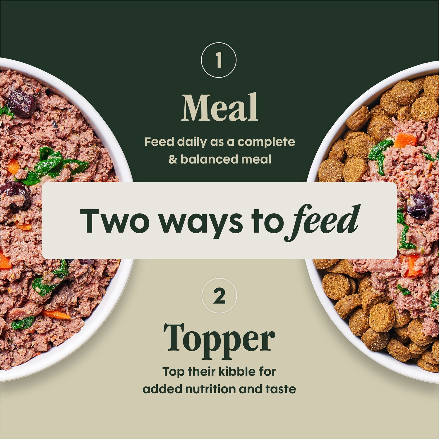 Instinct Freshraw Meals Frozen Dog Food, 8-Oz Pack Of 6, Variety Pack