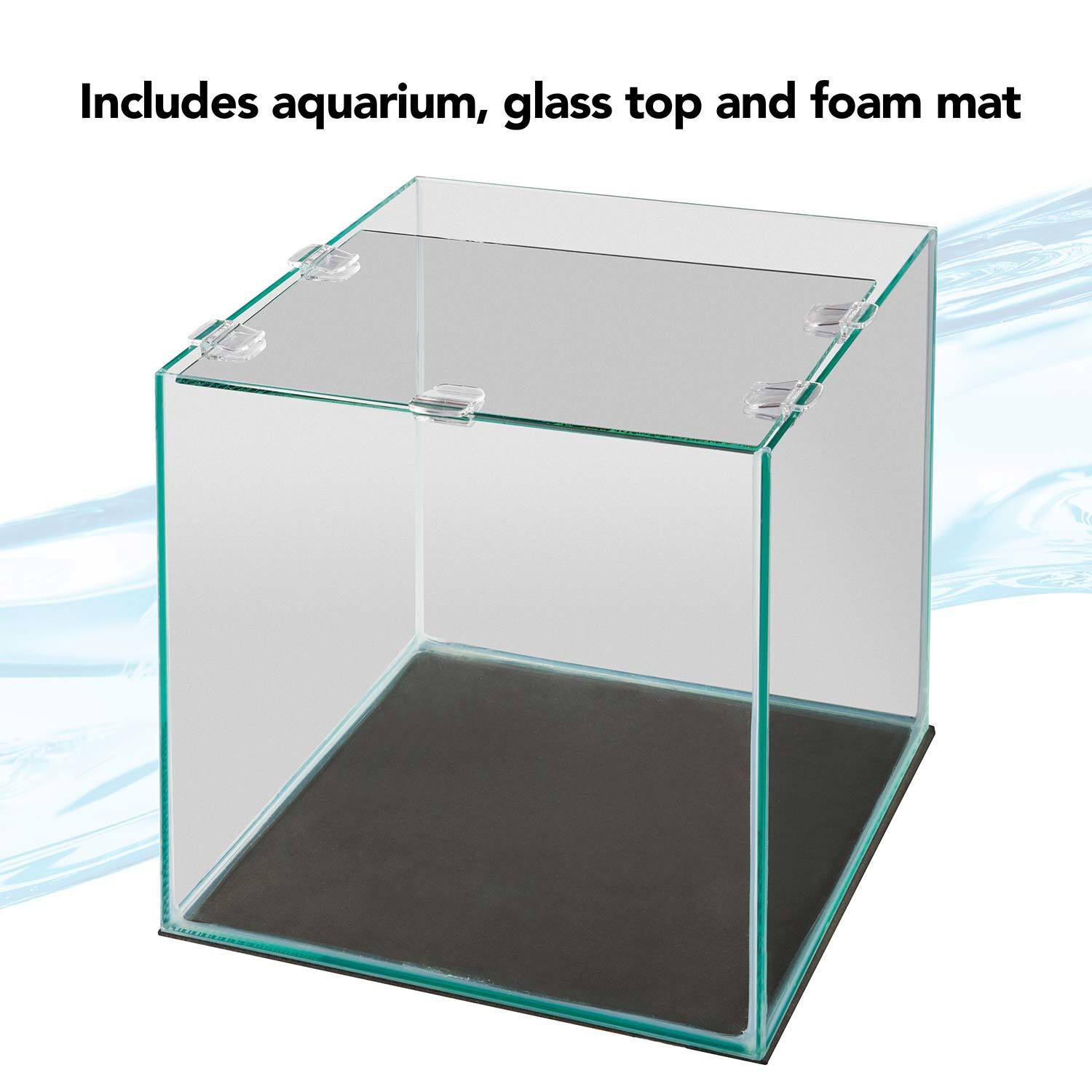 Aqueon 21 gallon frameless aquarium Clearance