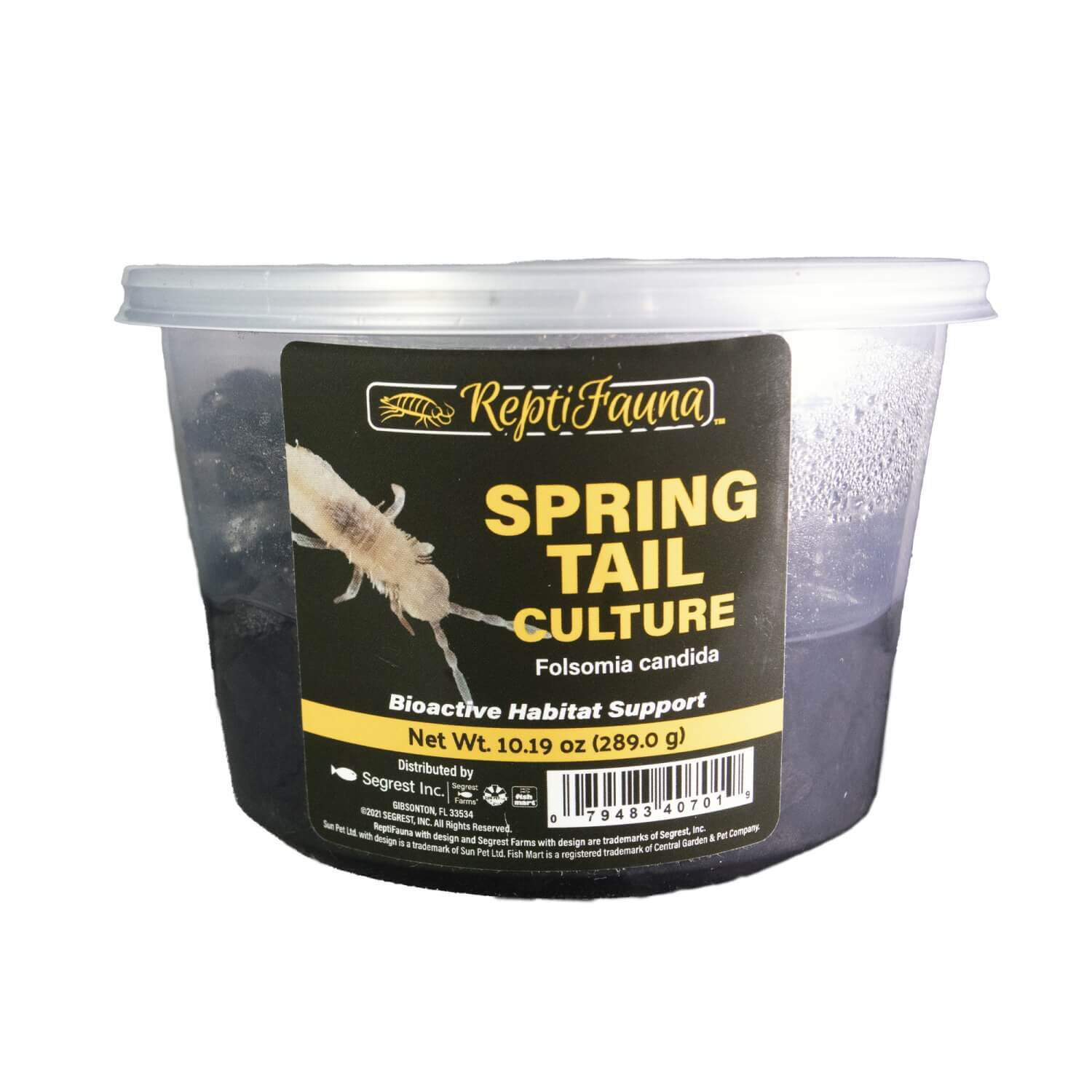 Reptifauna&trade; Springtail Culture