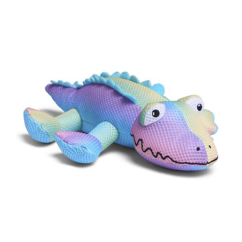 Canada Pooch Chill Seeker Cooling Pals Dog Toy - Rainbow Crocodile