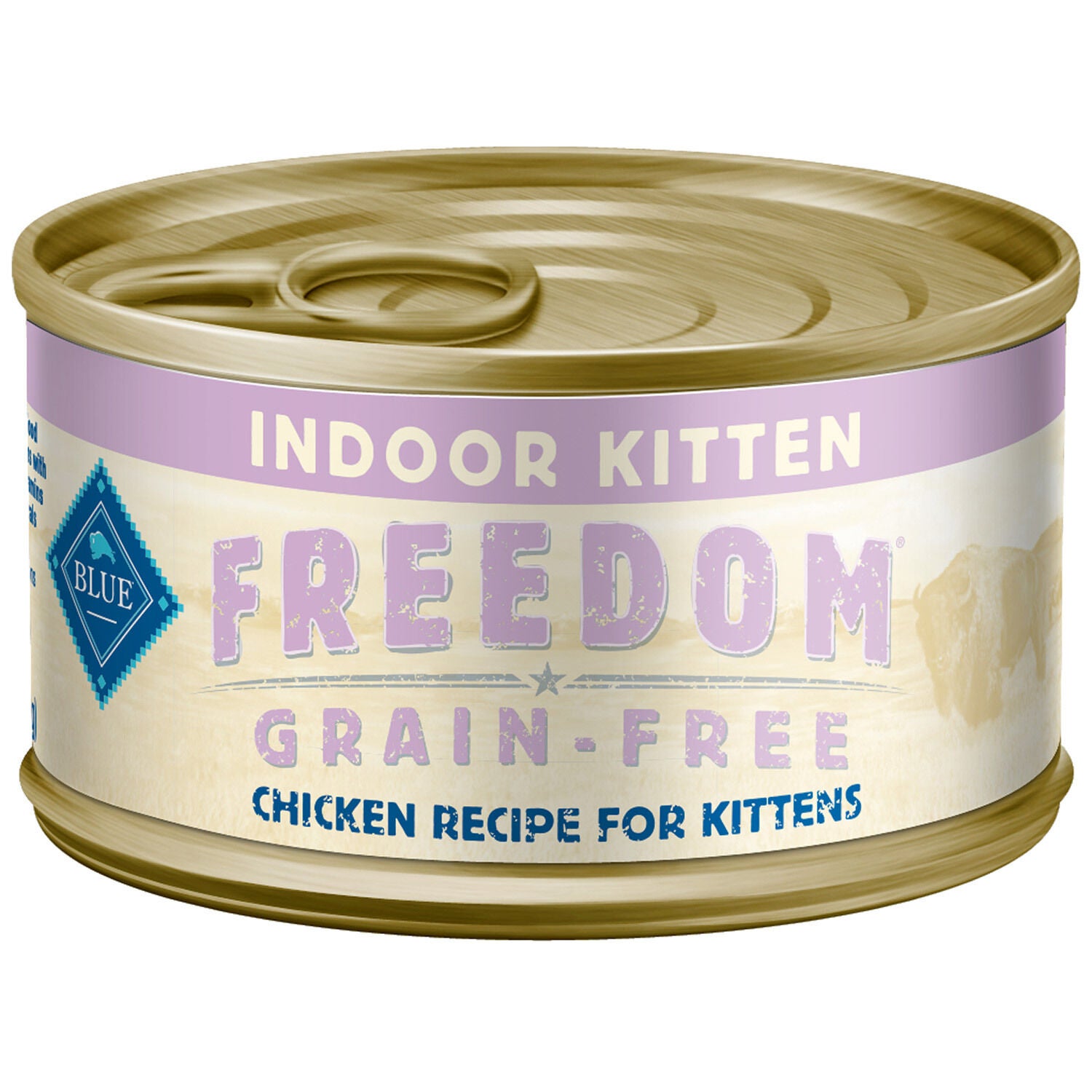 Blue Buffalo Freedom Grain-Free Chicken Recipe Wet Cat Food For Indoor Kittens
