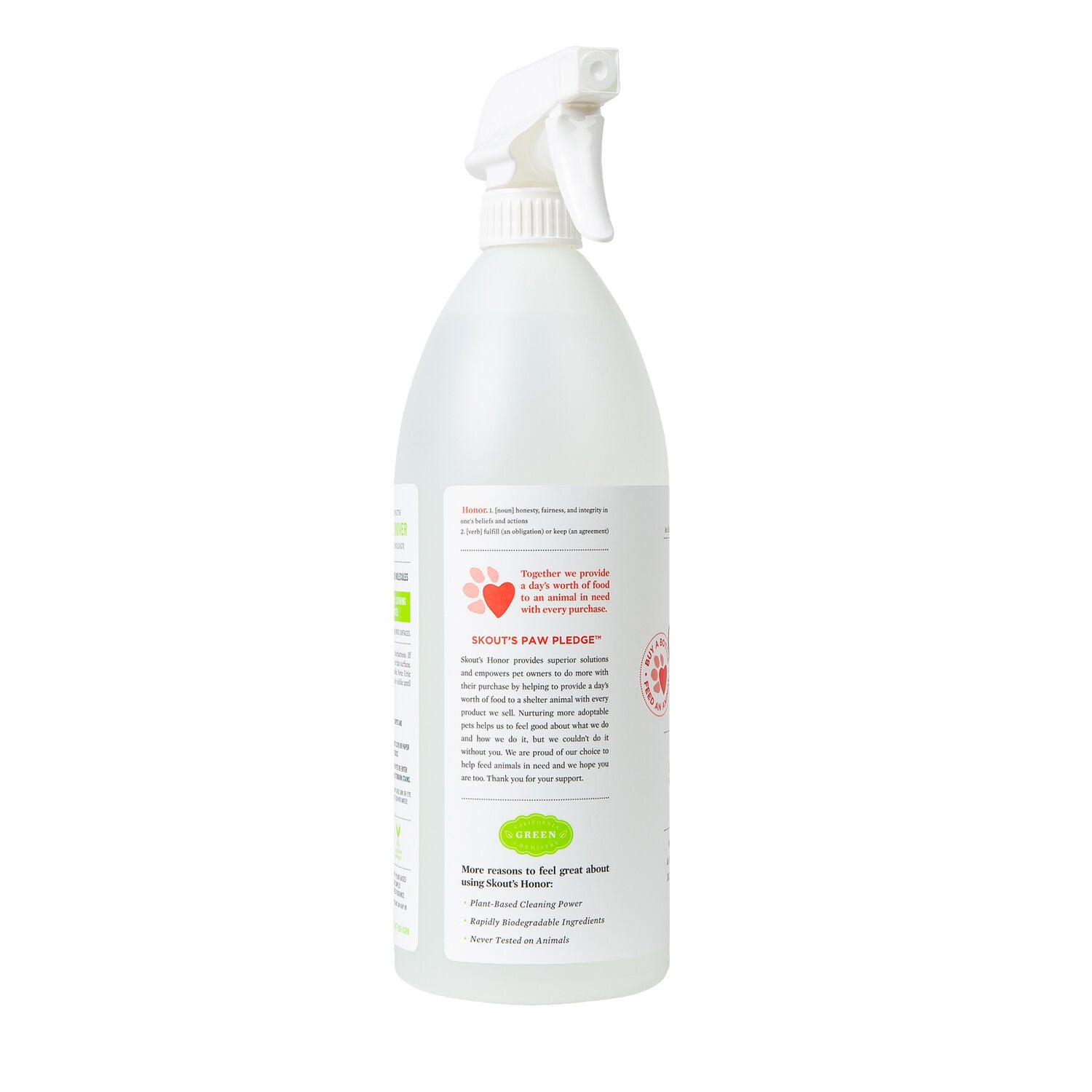 Skout's Honor Professional Strength Dog & Cat Stain And Odor Remover, 35-Fl Ounces