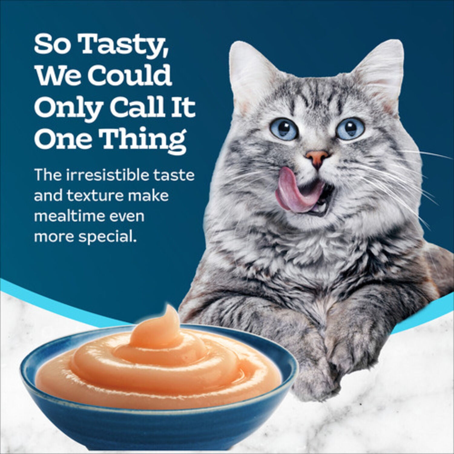 Blue Buffalo Tastefuls Pur&eacute;es Wet Cat Food, Chicken, Salmon, Tuna & Beef Variety Pack, 3-Oz-Pouch Pack Of 12