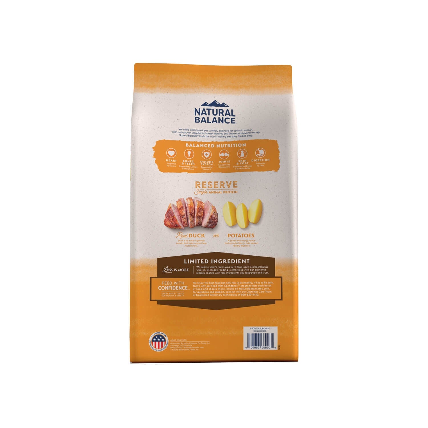 Natural Balance Limited Ingredient Reserve Grain Free Duck & Potato