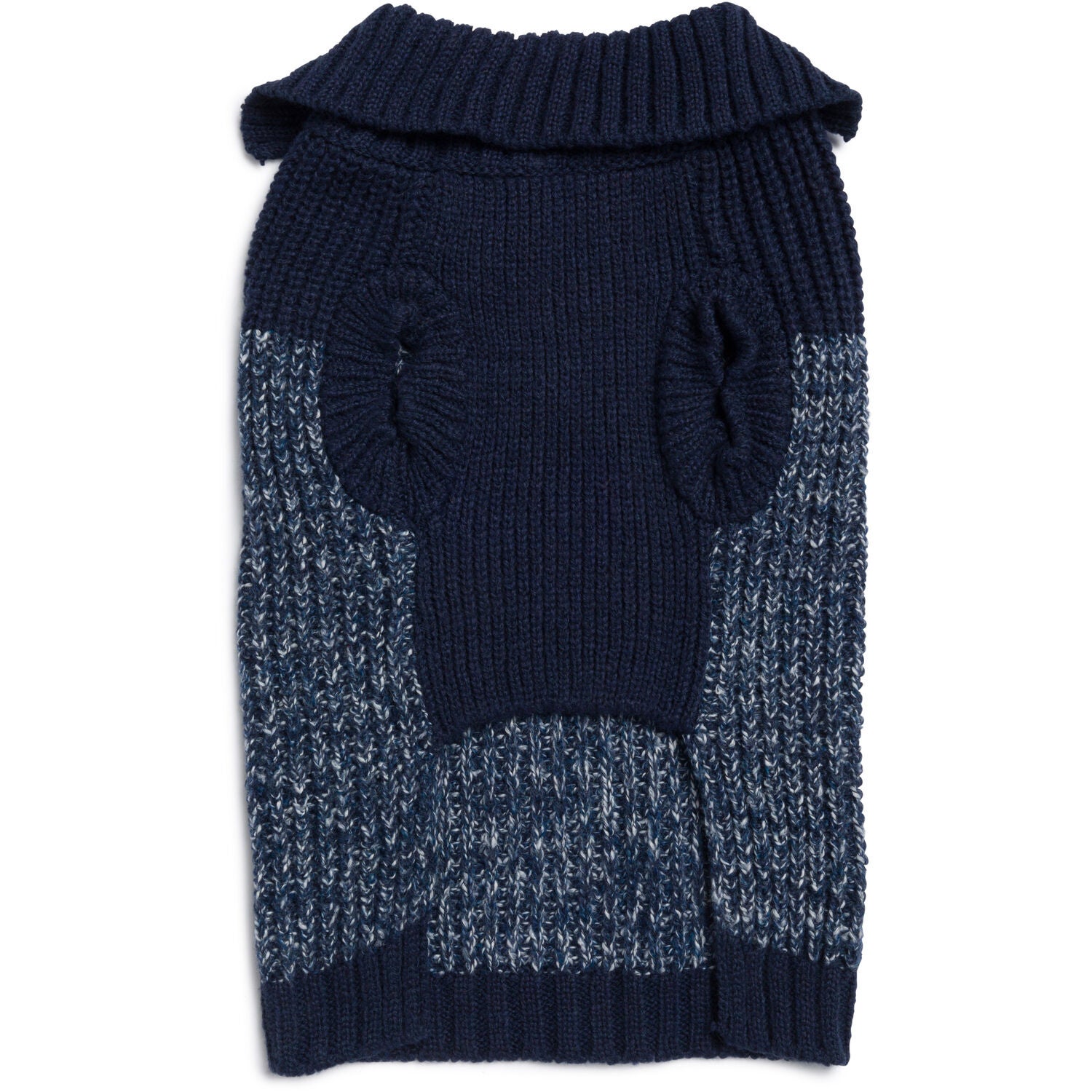Fabdog Bluearled Henley Dog Sweater, Small