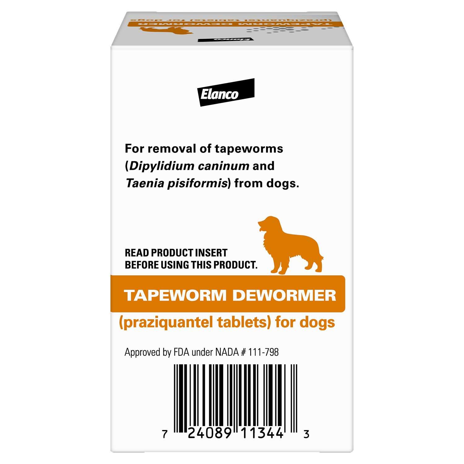 Tapeworm dewormer 2025 for dogs