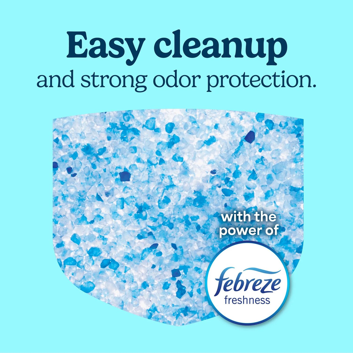 Fresh Step Crystals Premium Scented Low-Dust Lightweight Cat Litter - 8-Lb Bag