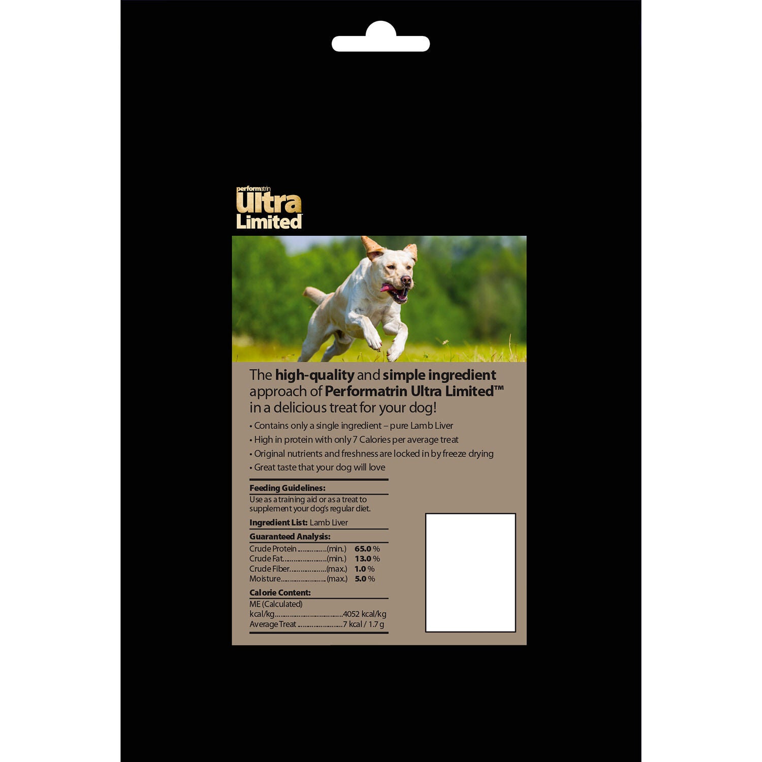 Performatrin Ultra Limited Ingredient Freeze Dried Lamb Liver Dog Treats, 3.1-Oz