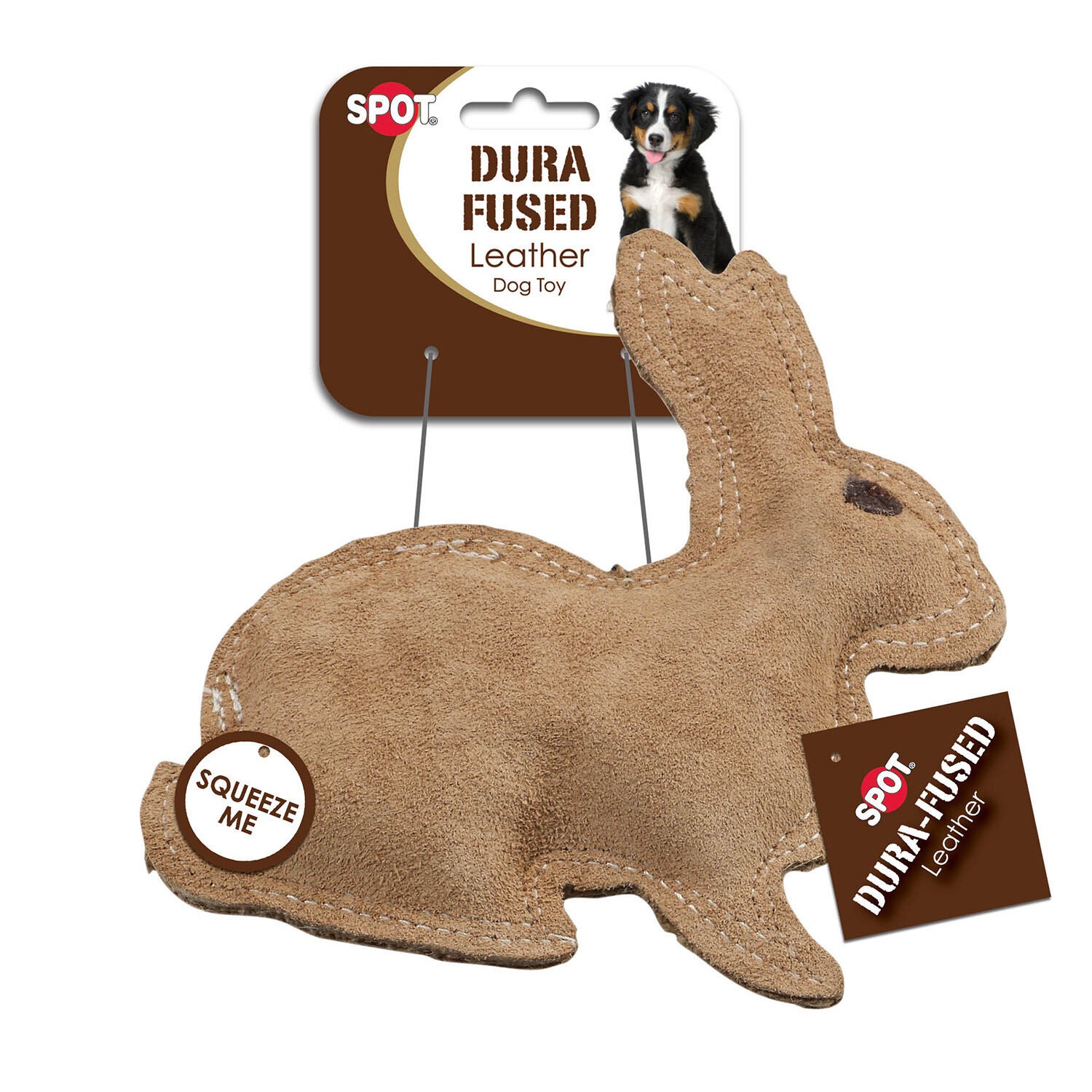 Spot dura fused leather dog toy shop
