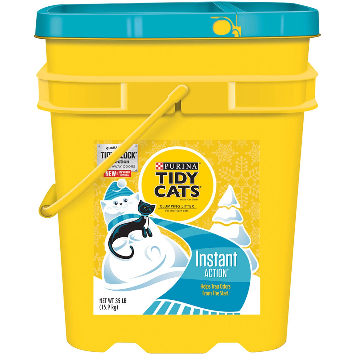 Instant Action Clumping Cat Litter 20lb Pet Supermarket