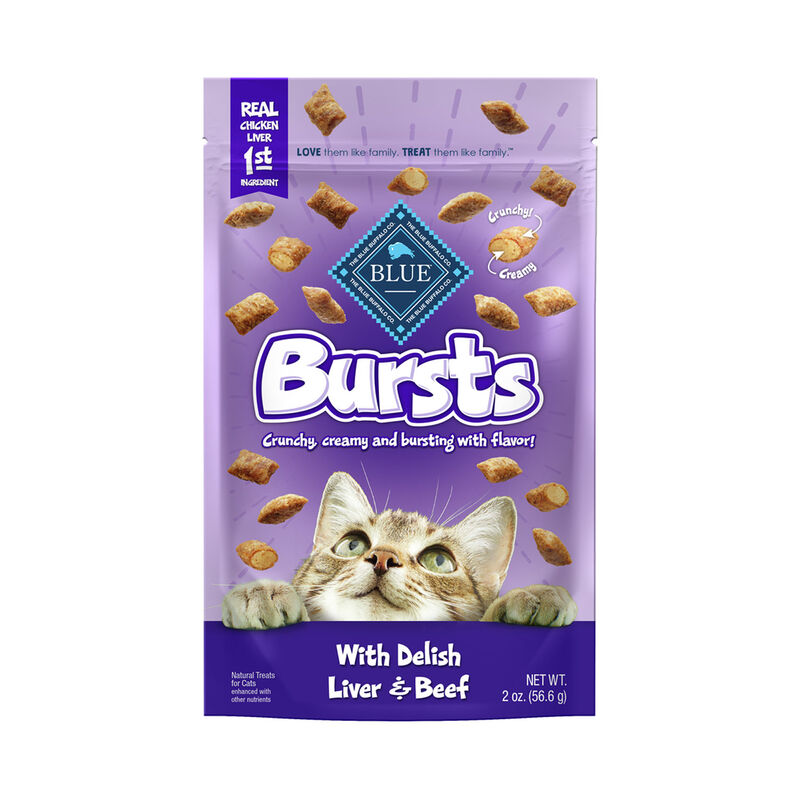 Bursts Filled Liver And Beef Cat Treats image number 1