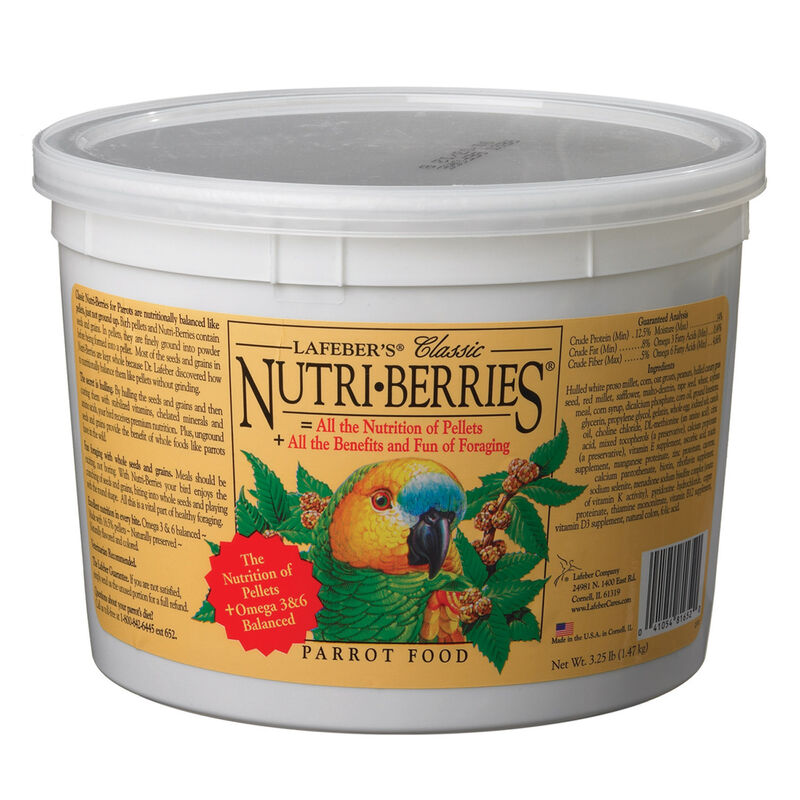 Classic Nutri Berries For Parrots Bird Food