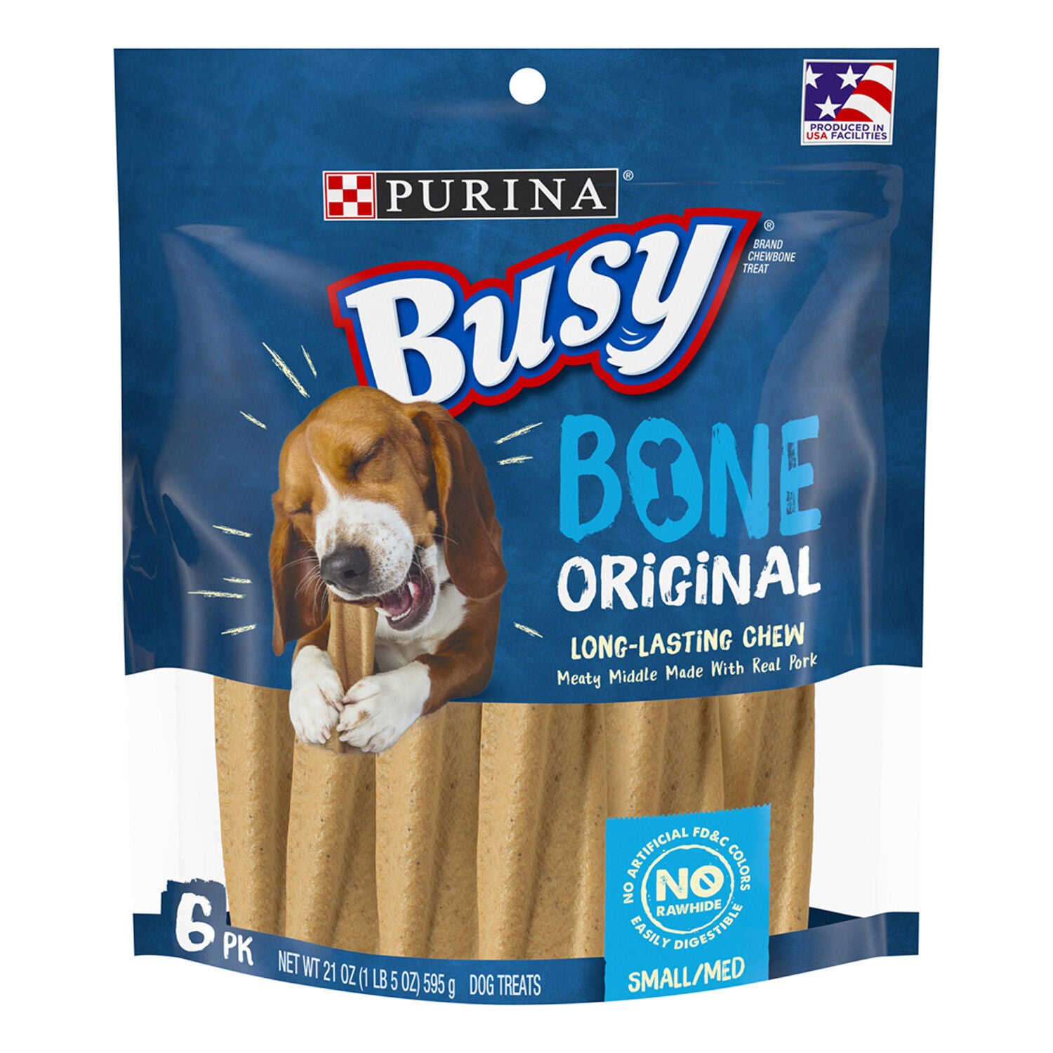 Busy Bone Small Medium 6 Pack 21oz Pet Supermarket
