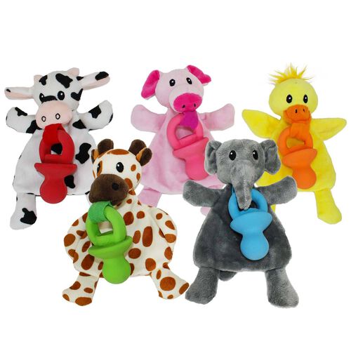 Pacifier Pals Dog Toy
