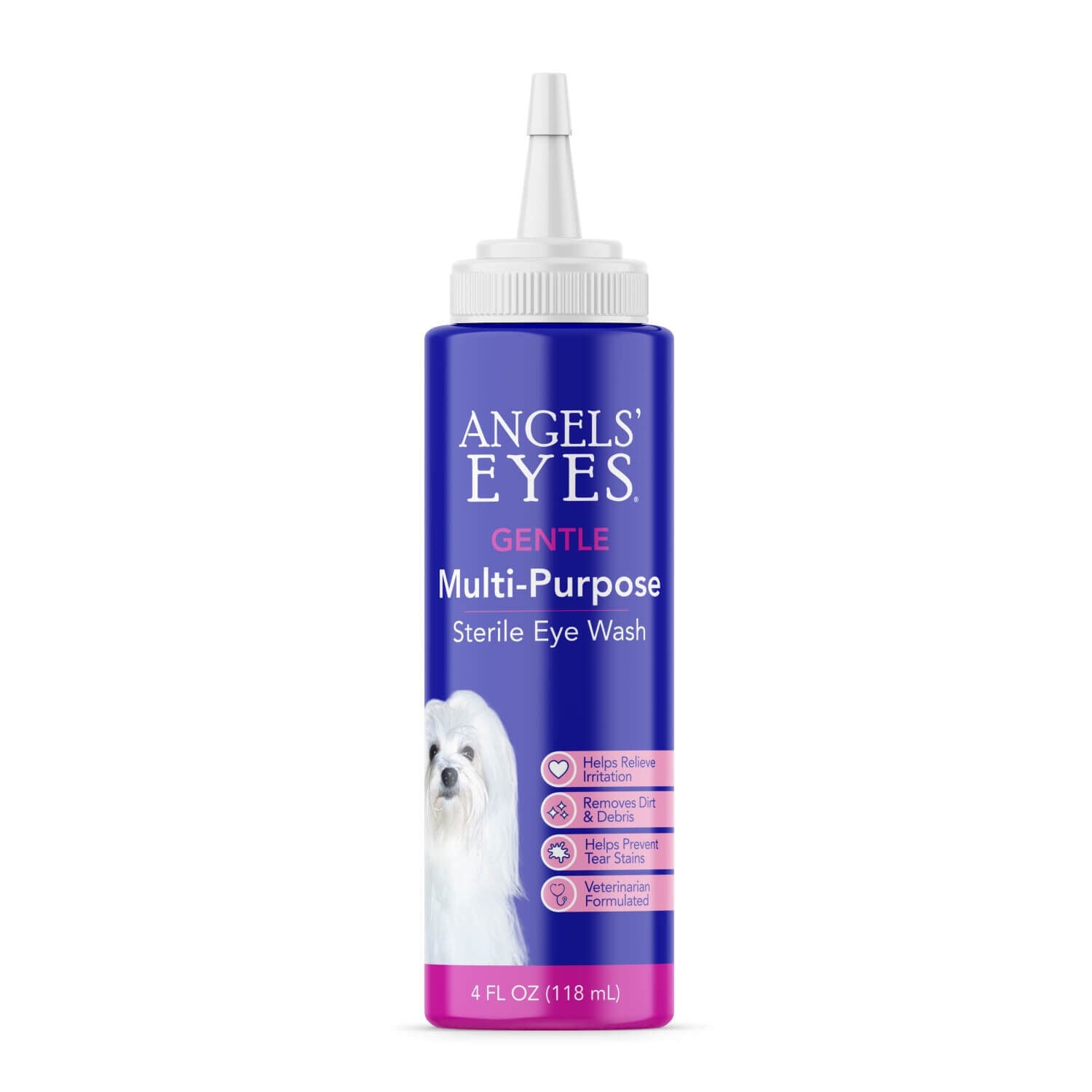 Angels' Eyes Gentle Multi-Purpose Sterile Eye Wash For Dogs