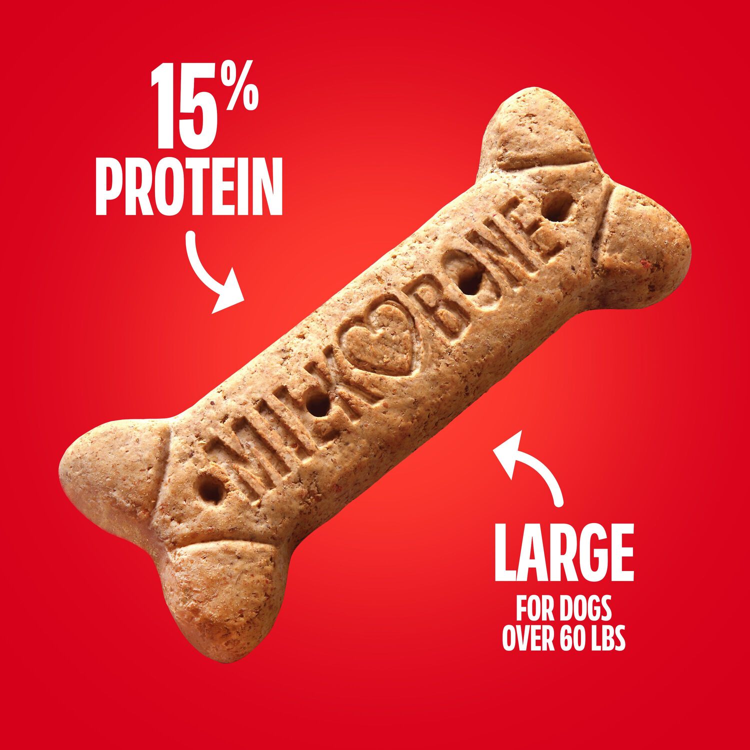 Milk-Bone Milk Bone Original Biscuits Large Dog Treats, 10-Lb Box