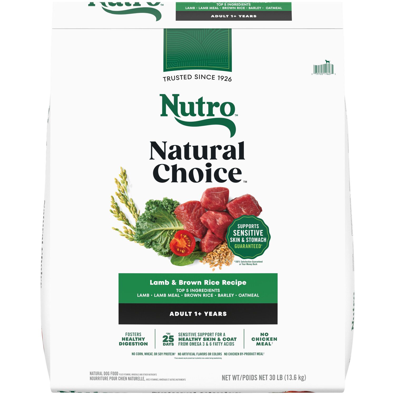 Nutro Natural Choice&nbsp;Lamb & Brown Rice Recipe Dry Dog Food, 30-Lb Bag