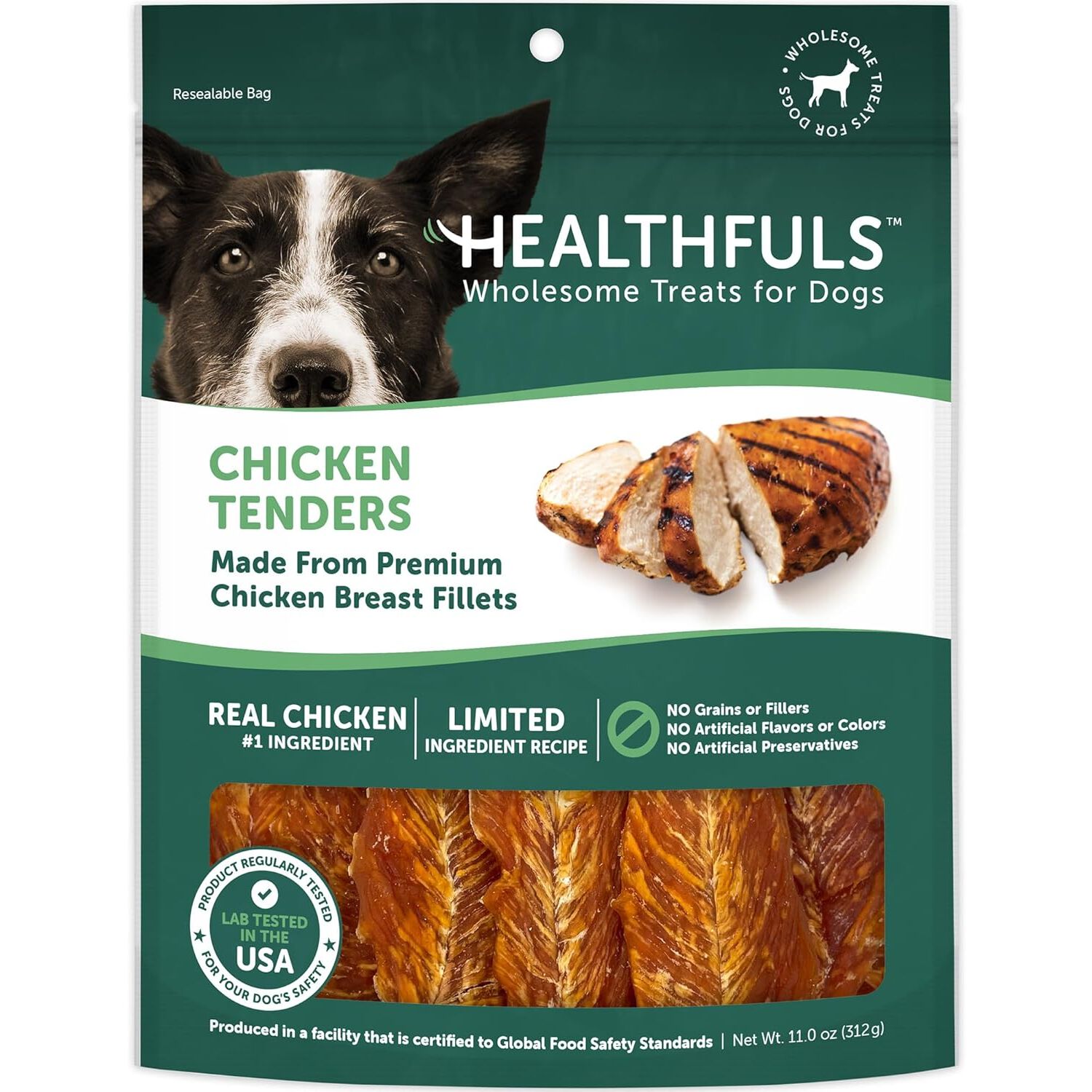 Healthfuls Chicken Tenders Limited Ingredient Dog Treats