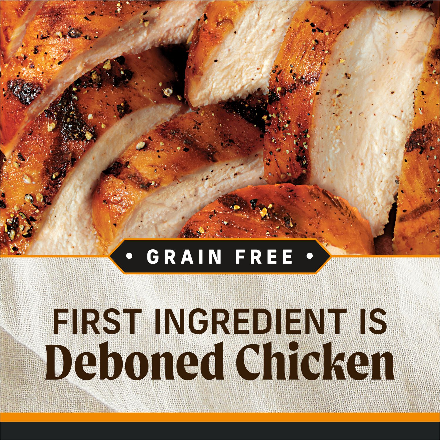 Merrick Grain-Free Premium And Natural Canned Soft And Healthy Wet Dog Food, Real Chicken Dinner Recipe, 12.7-Oz Pack Of 12
