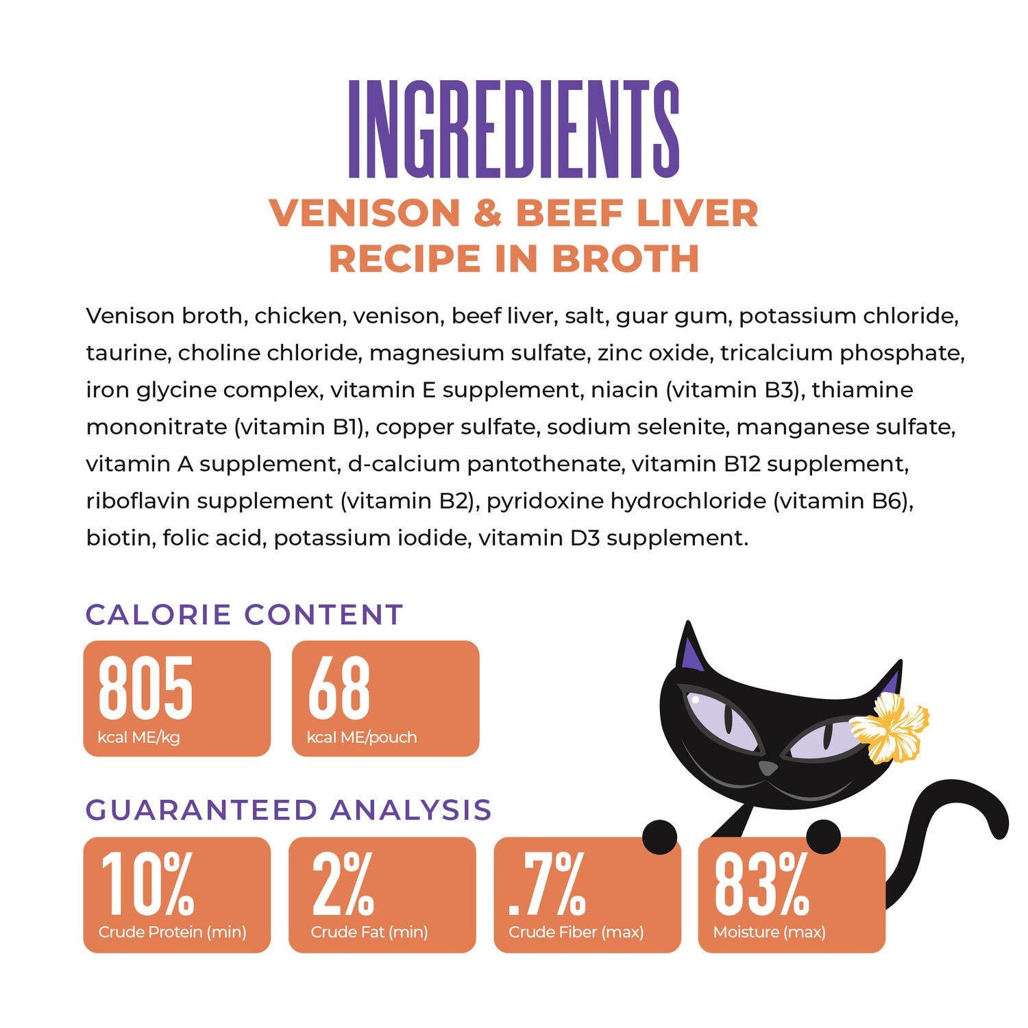 Tiki Cat After Dark Shreds Whole Foods Wet Cat Food, Venison & Beef Liver, 3 Oz. Can