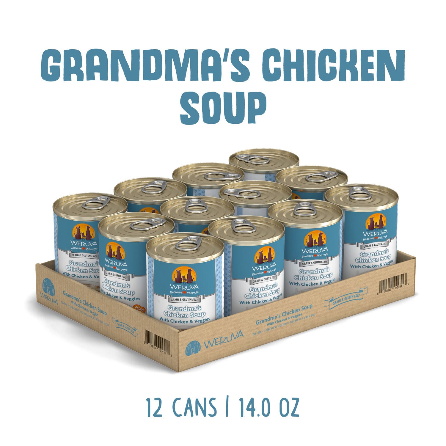 Weruva Grandma's Chicken Soup With Chicken & Veggies Wet Dog Food