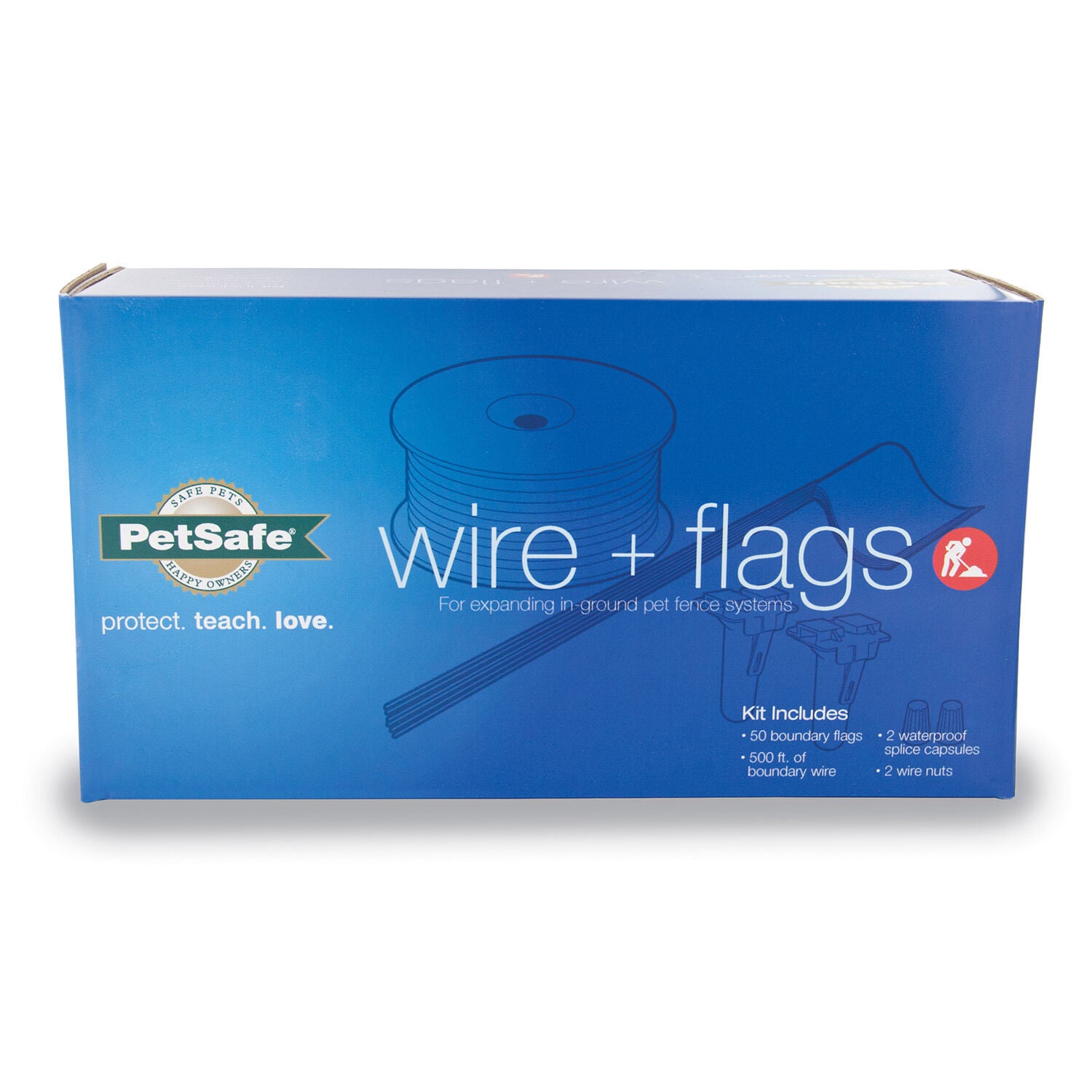Pet Safe® In Ground Dog Fence Wire & Flag Kit, 500 Ft