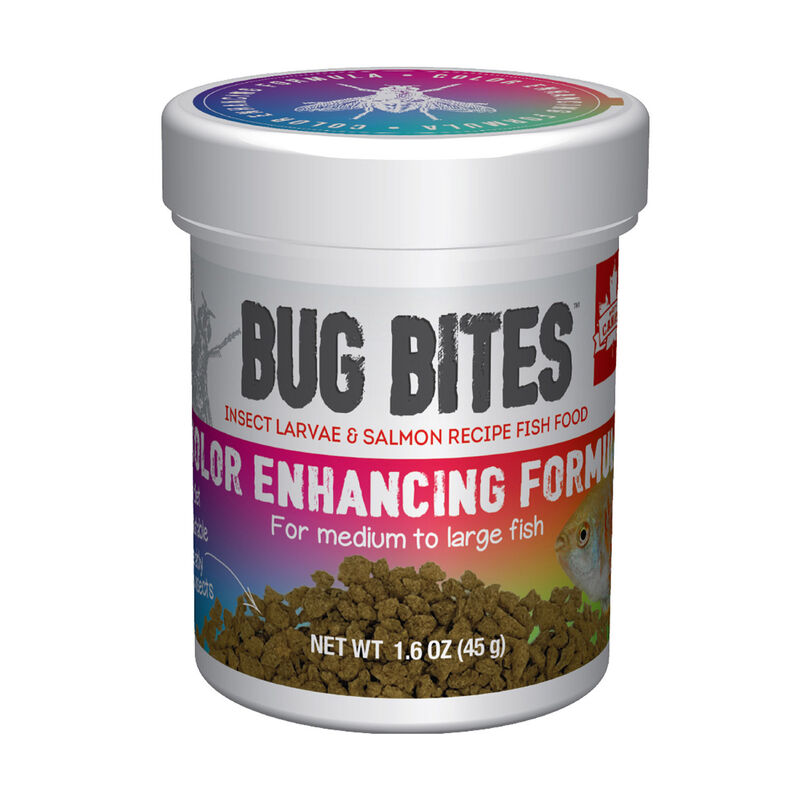 Bug Bites Color Enhancing Formula For Medium To Large Fish image number 1