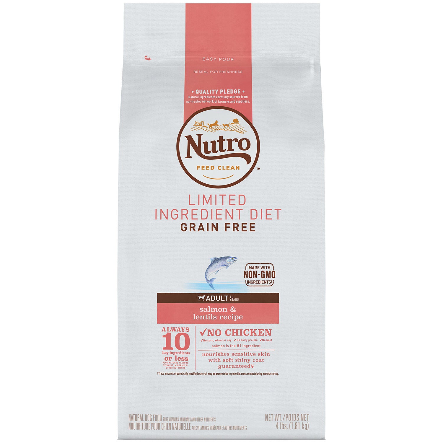 Nutro Diet Salmon - Lentils Adult Dog Food - Pet Supermarket