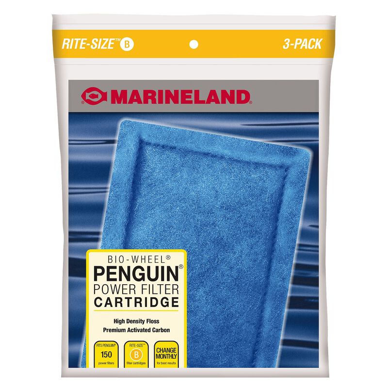 Marineland Rite Size Penguin Power Aquarium Filter Replacement Cartridge Size B