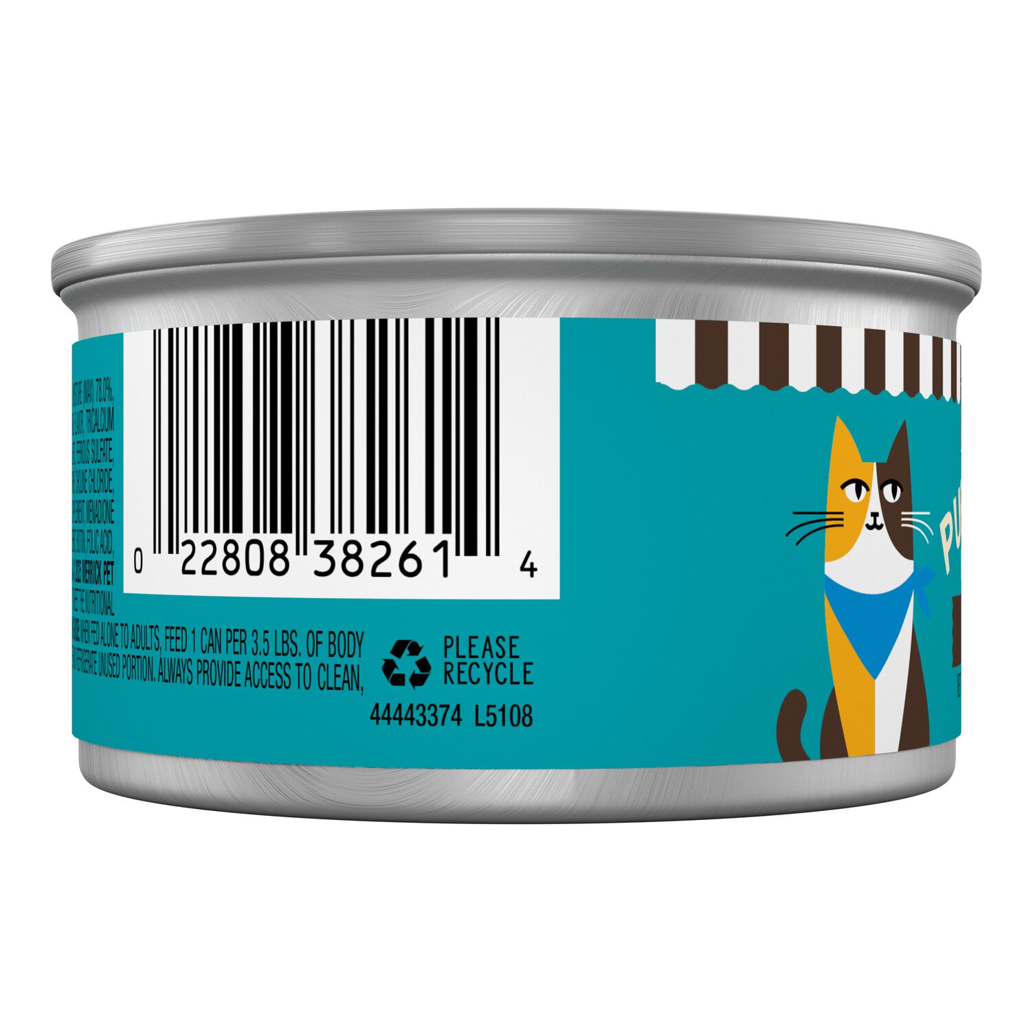 Merrick Purrfect Bistro Grain Free Premium Soft Canned Pate Adult Wet Cat Food, High Protein Duck Recipe, 3-Oz Can