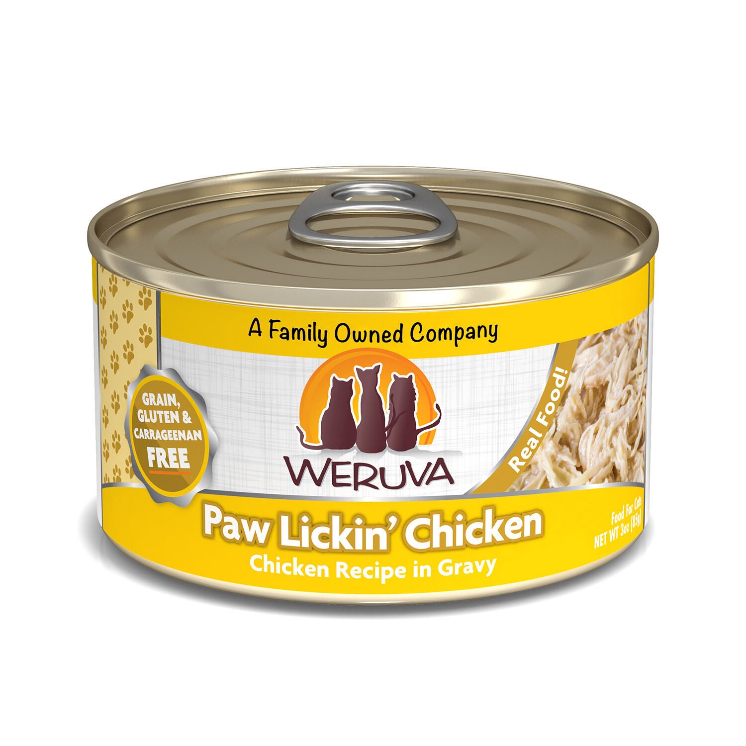 Weruva Classic Wet Cat Food, Paw Lickin&rsquo; Chicken With Chicken Breast In Gravy