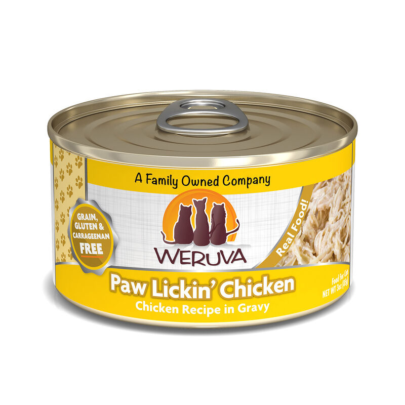 Weruva Classic Wet Cat Food, Paw Lickin’ Chicken With Chicken Breast In Gravy