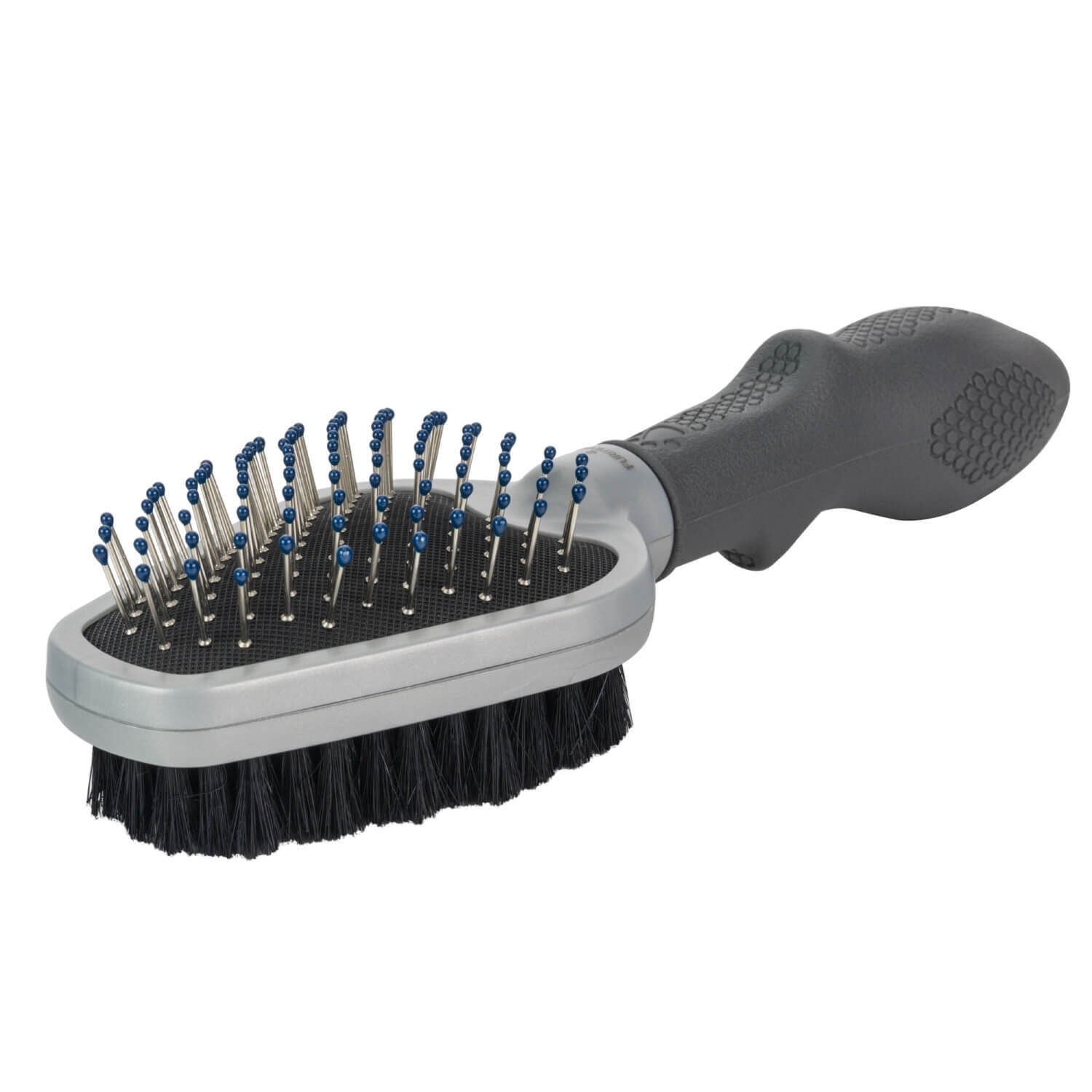 Furminator Dual Grooming Brush For Dogs & Cats, Black, Grey